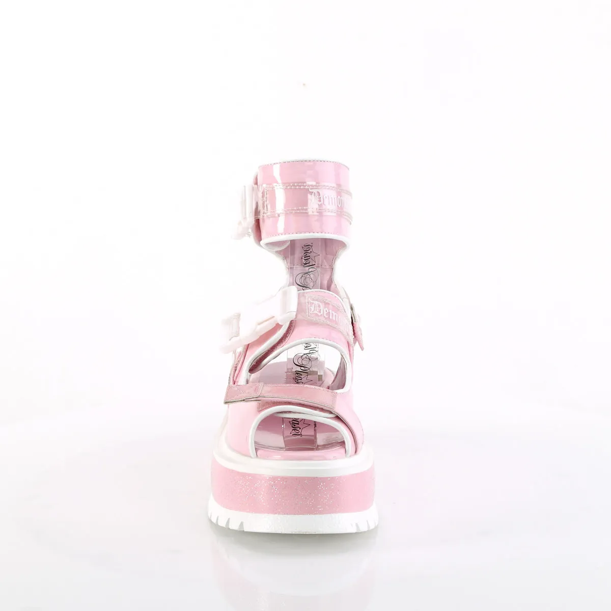 2 Inch Platform SLACKER-15B Baby Pink Holo