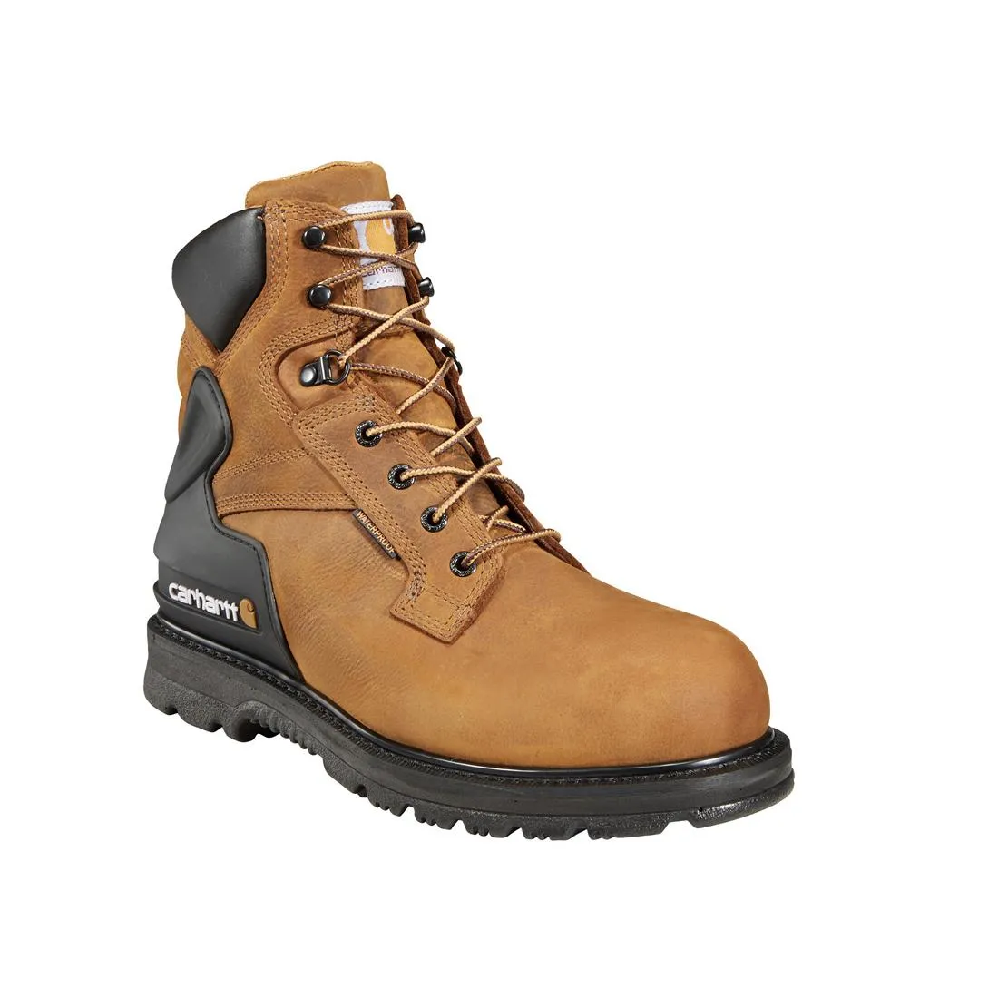 6" Heritage Waterproof Steel Toe Work Boot Brown