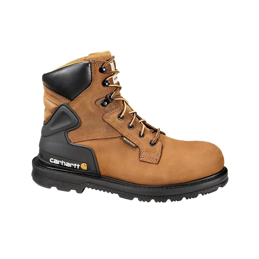 6" Heritage Waterproof Steel Toe Work Boot Brown