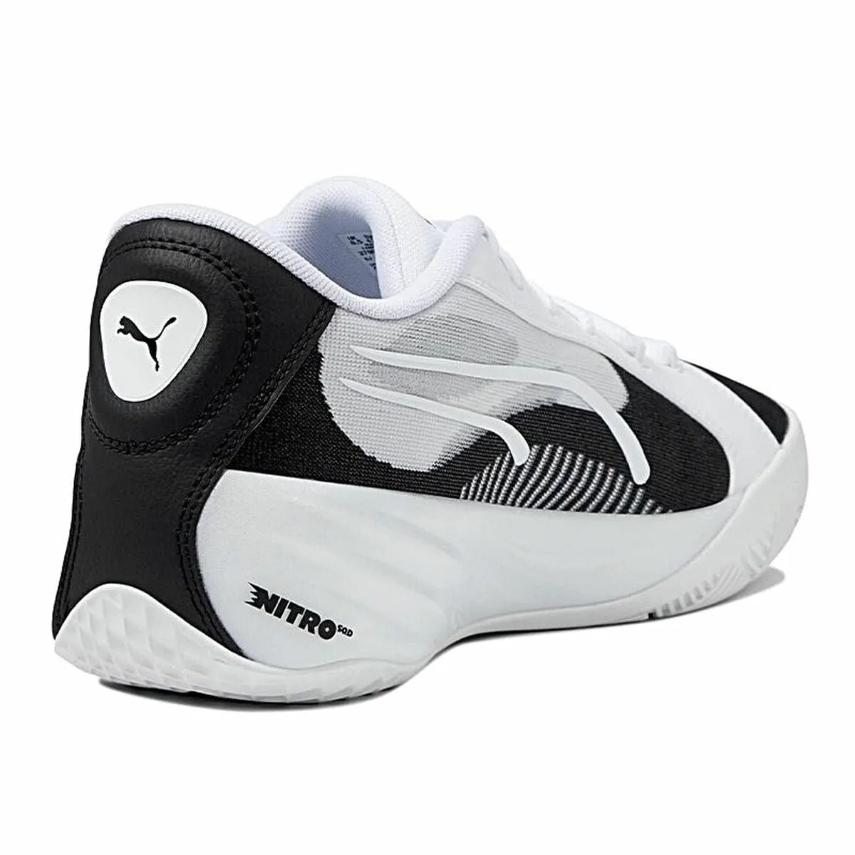 Basketball Shoes for Adults Puma All-Pro Nitroam White