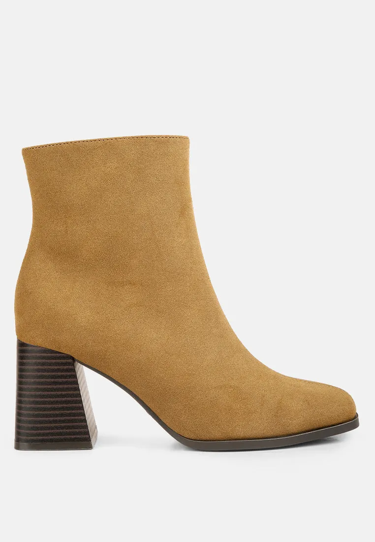 cox cut out block heeled chelsea boots by London Rag