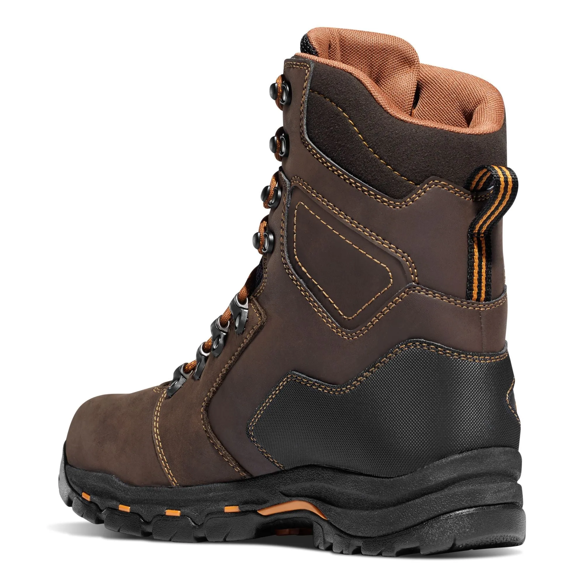 Danner Men's Vicious 8" Soft Toe WP Work Boot - Brown - 13866