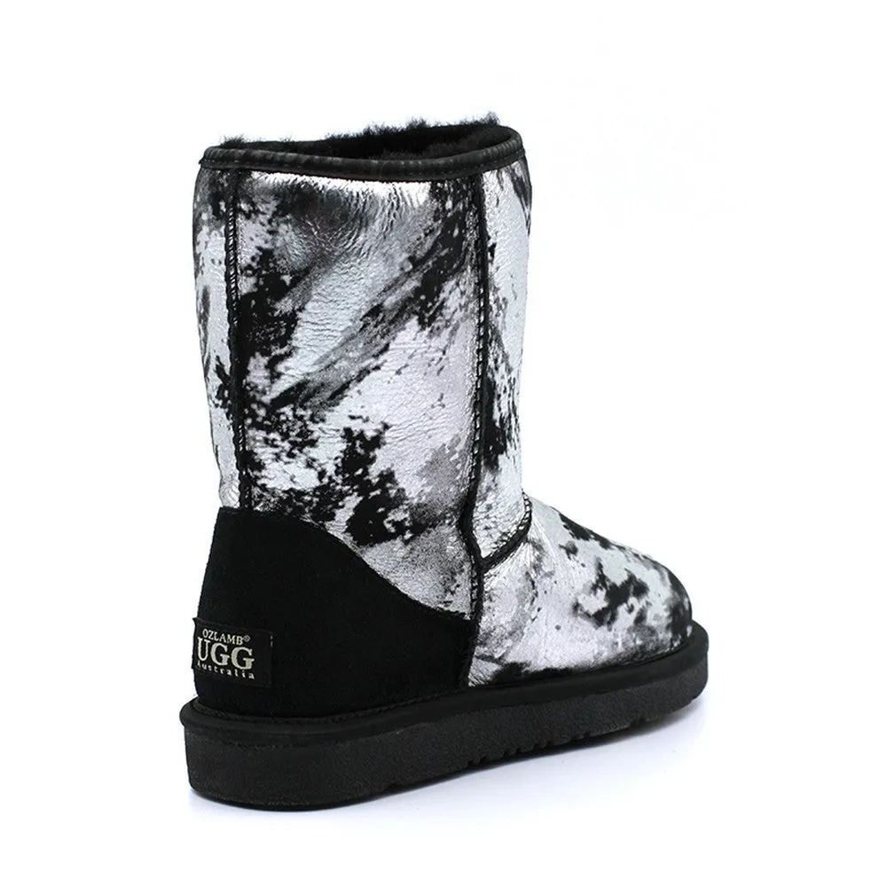 Dawnlight Medium Ugg Boot - Silver