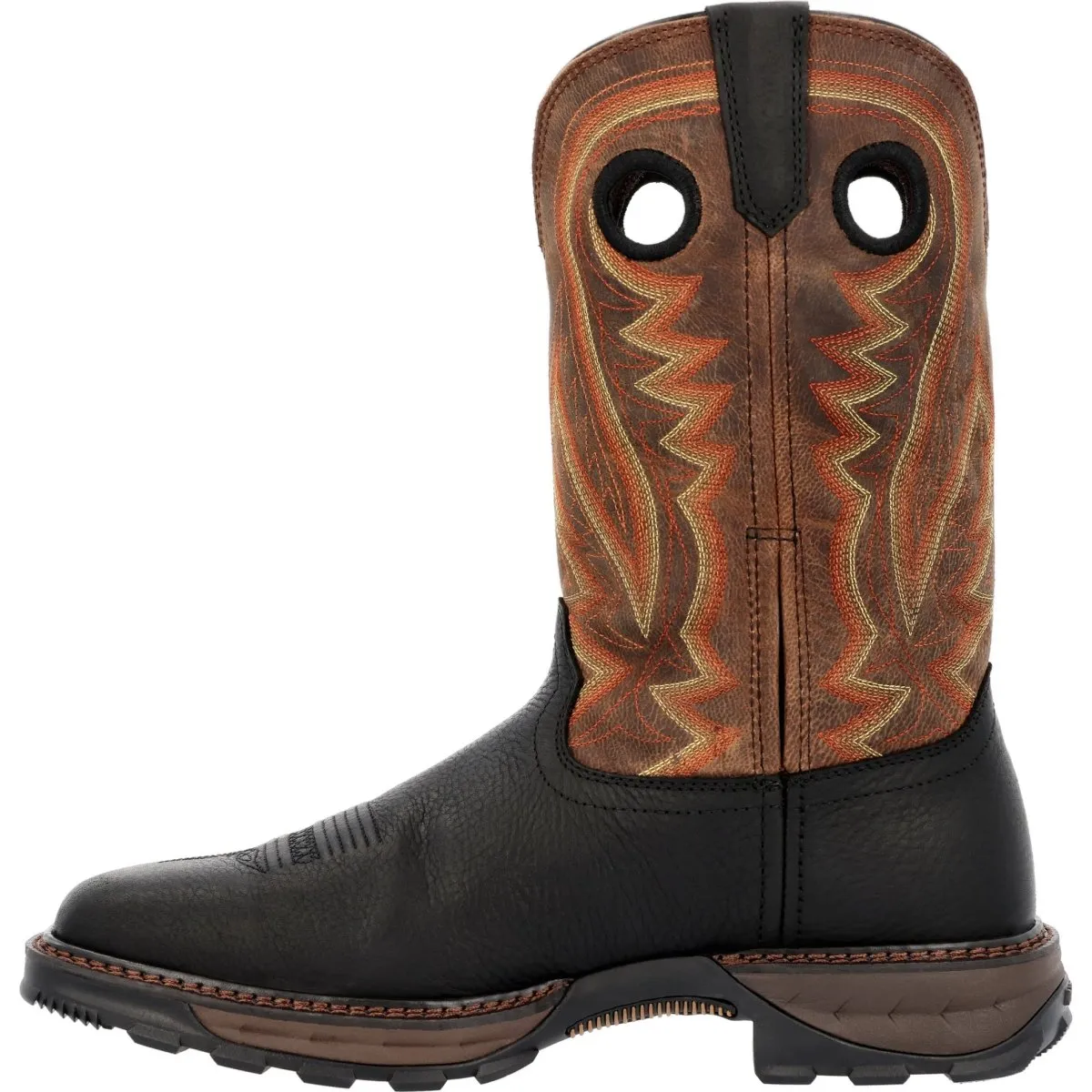 Durango Maverick Xp Men's Western Work Boots Ddb0402 In Onyx And Dark Bay