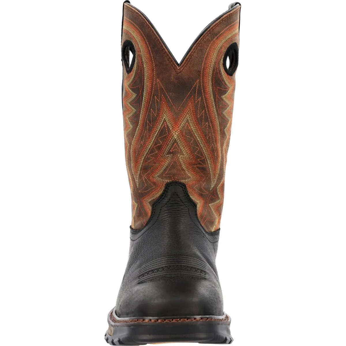 Durango Maverick Xp Men's Western Work Boots Ddb0402 In Onyx And Dark Bay