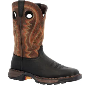 Durango Maverick Xp Men's Western Work Boots Ddb0402 In Onyx And Dark Bay