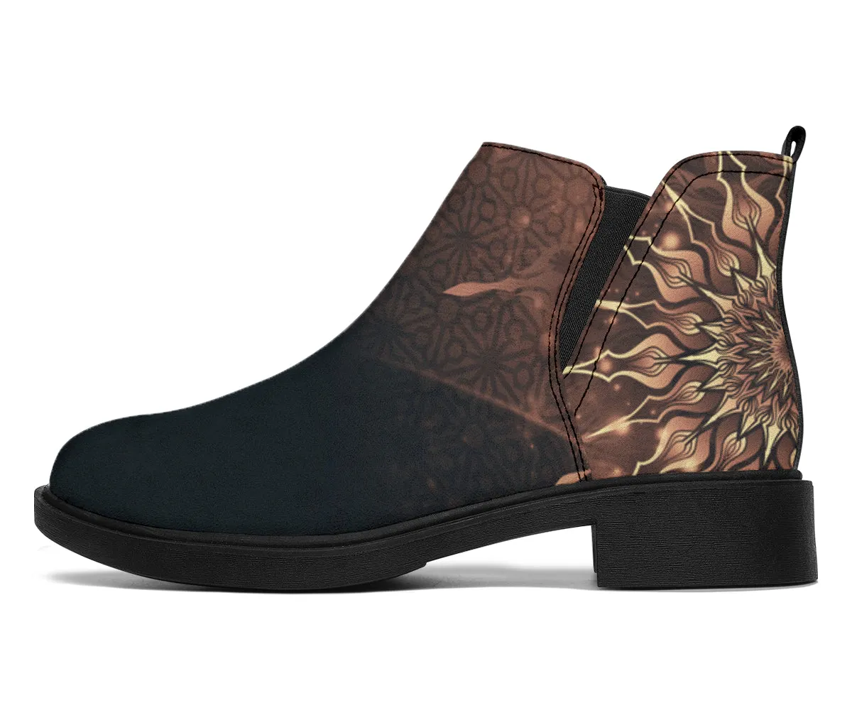 Endless Power of Music Mandala | Fashion Boots | Mandalazed