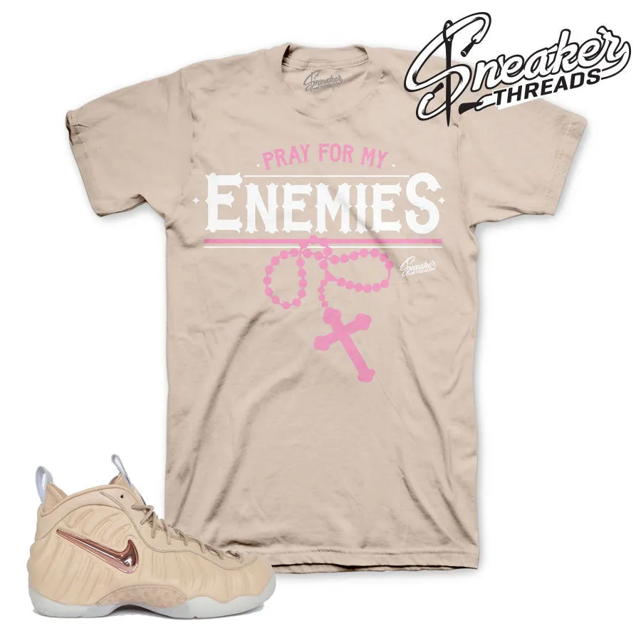 Foamposite Vachetta Tan Enemies Shirt