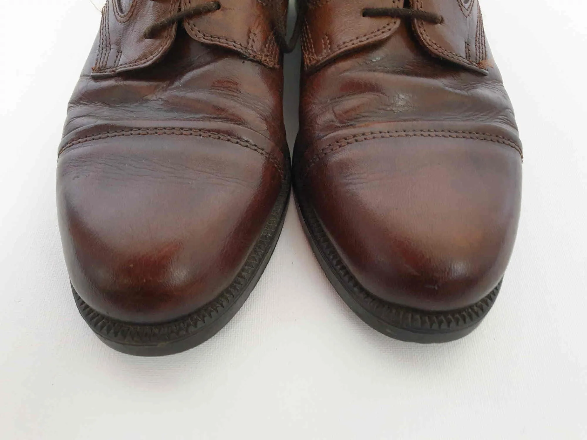 Julius Marlow Brown Leather Derby Shoes Size AU/UK 8