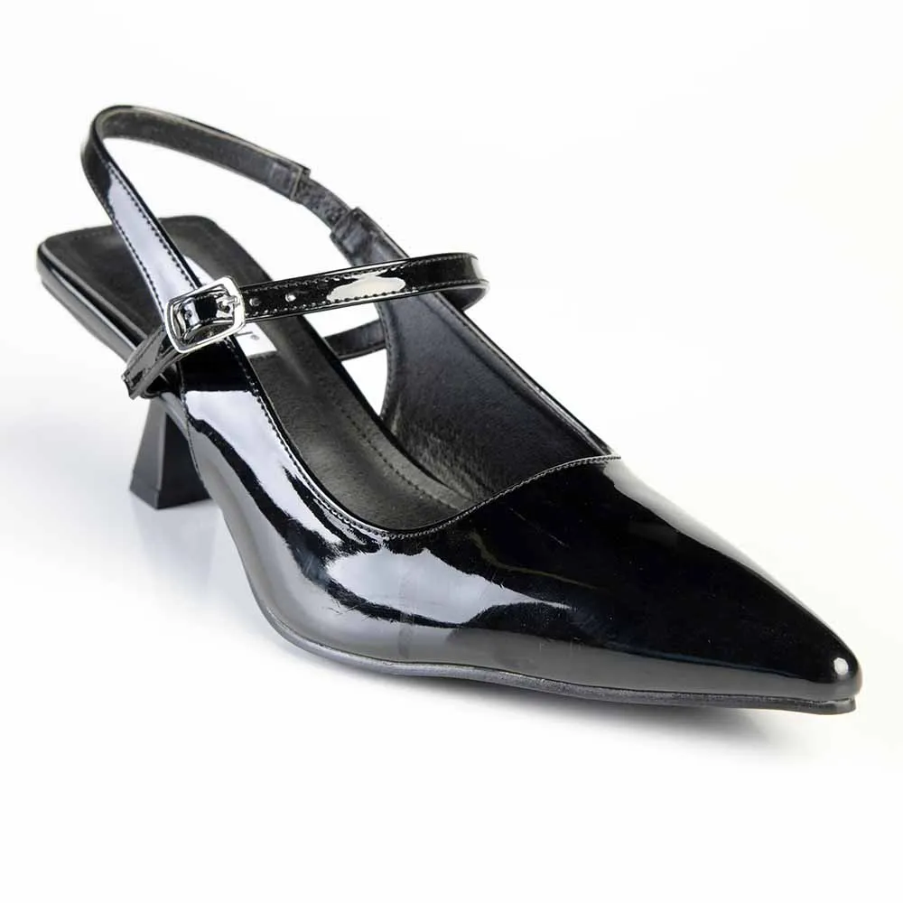 Madison Jakova Court Heels - Black