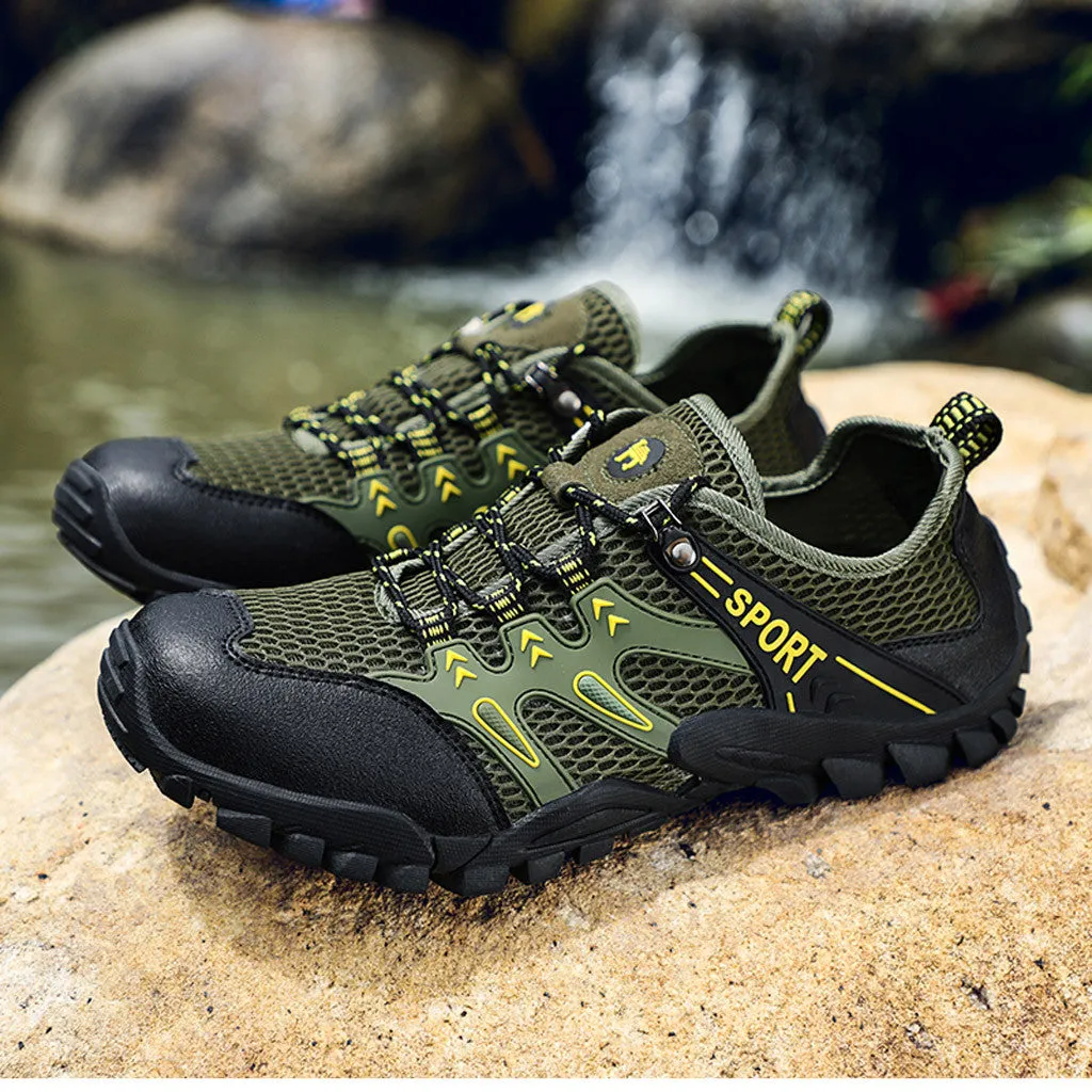 Men Shoes New Anti-skid and Wear-resistant Hiking Shoes