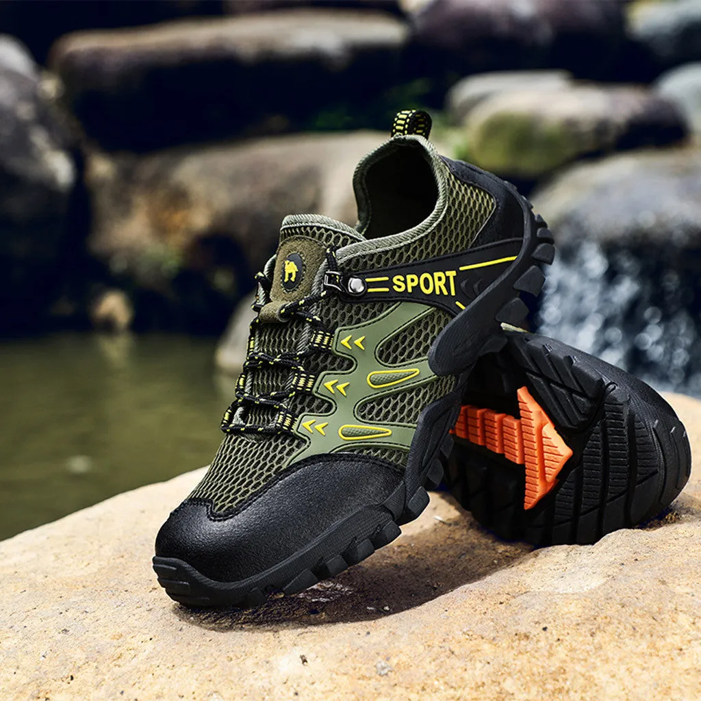 Men Shoes New Anti-skid and Wear-resistant Hiking Shoes