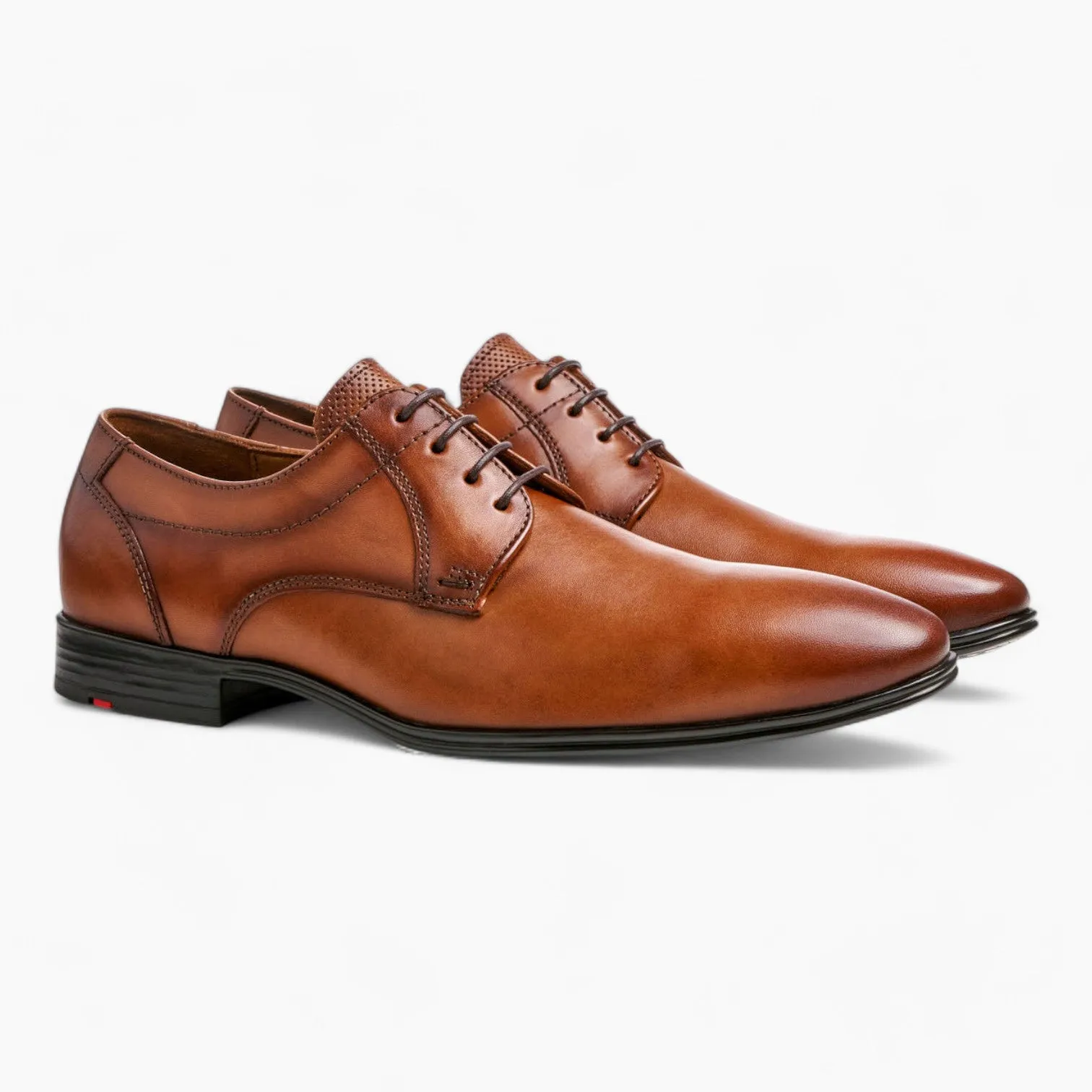 Men's Derby Shoes in Rich Cognac by Lloyd