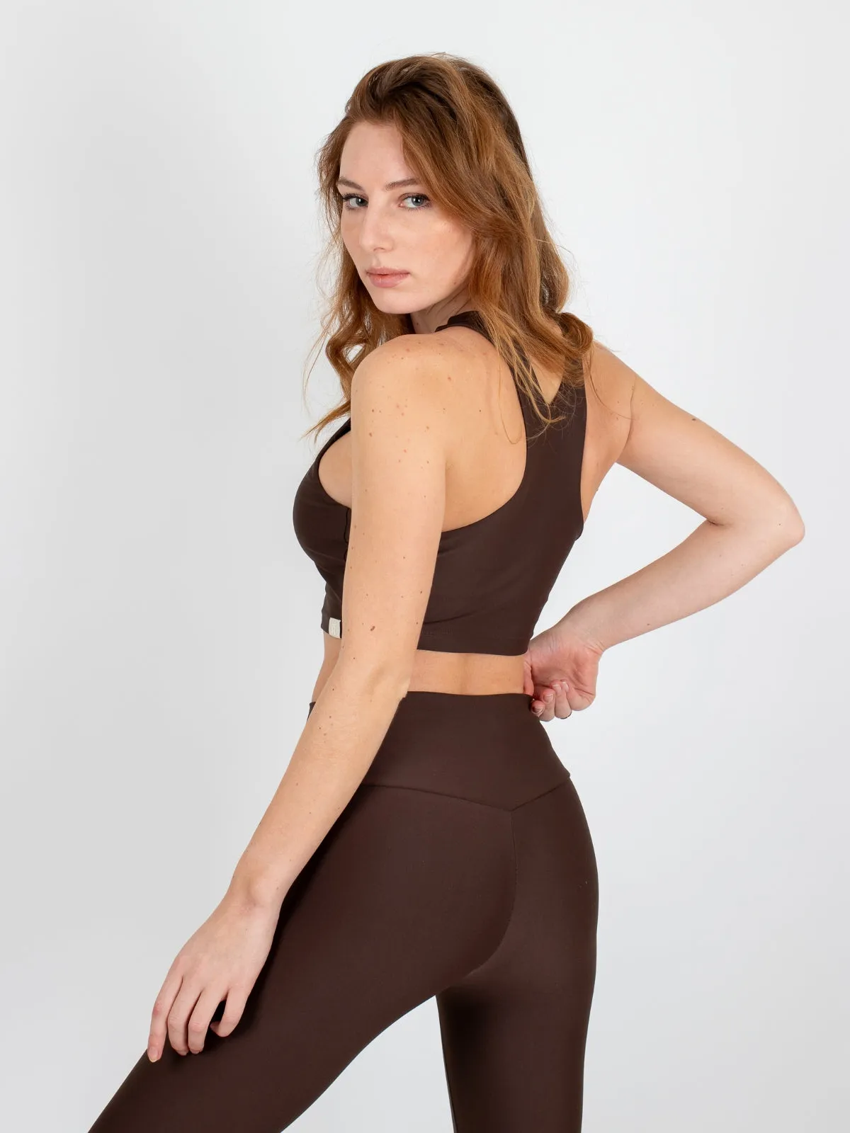 MIRA LEGGINGS - Espresso