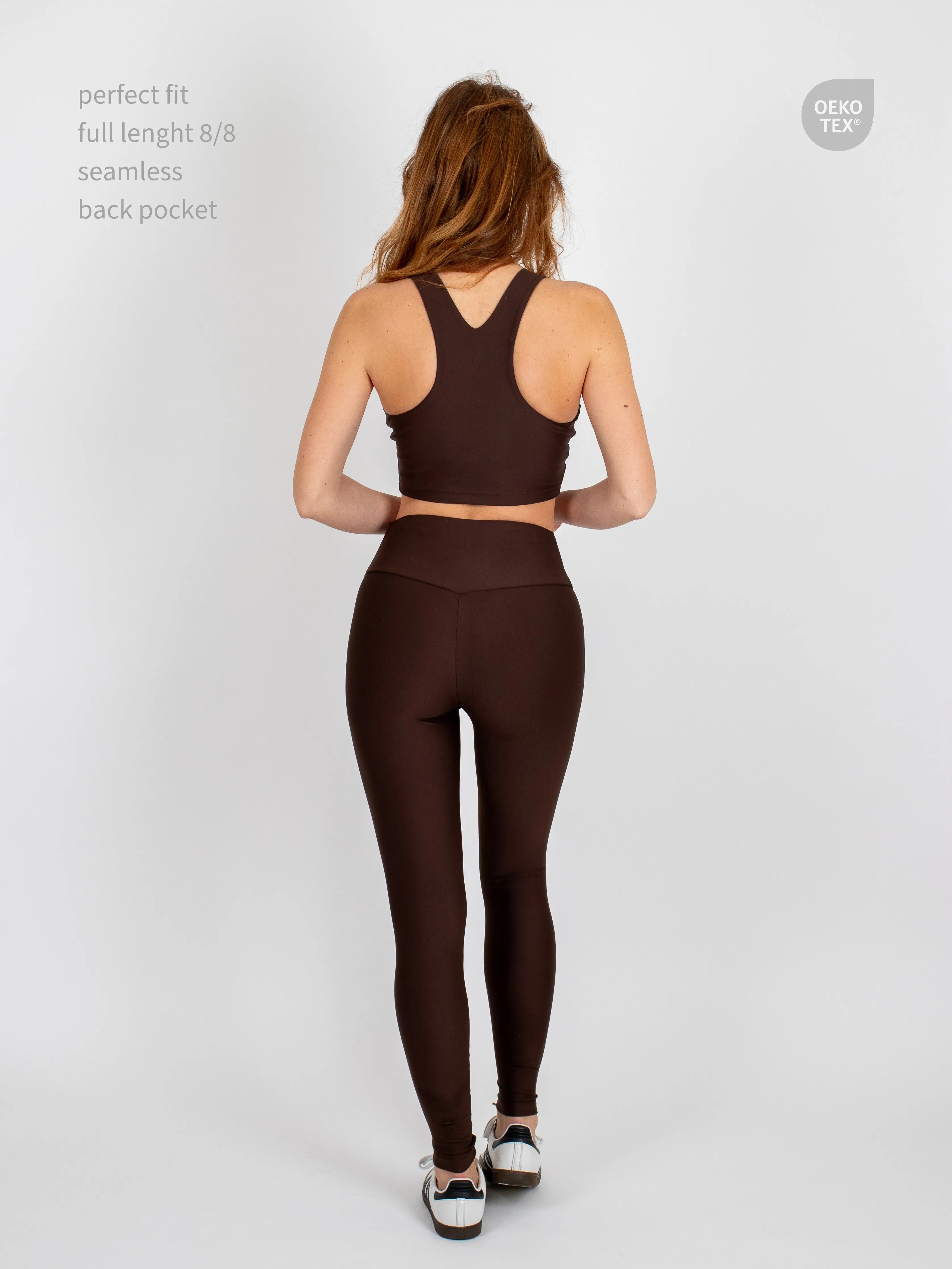 MIRA LEGGINGS - Espresso