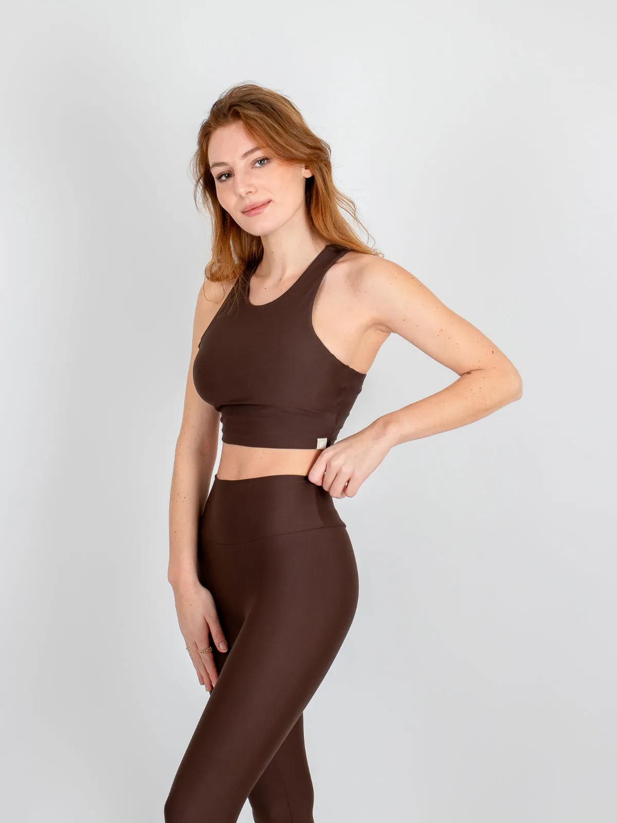 MIRA LEGGINGS - Espresso