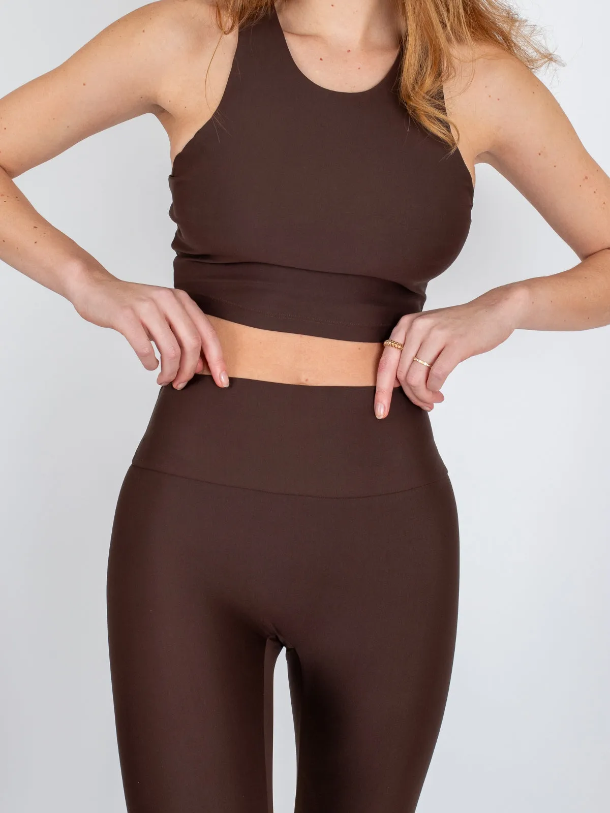 MIRA LEGGINGS - Espresso