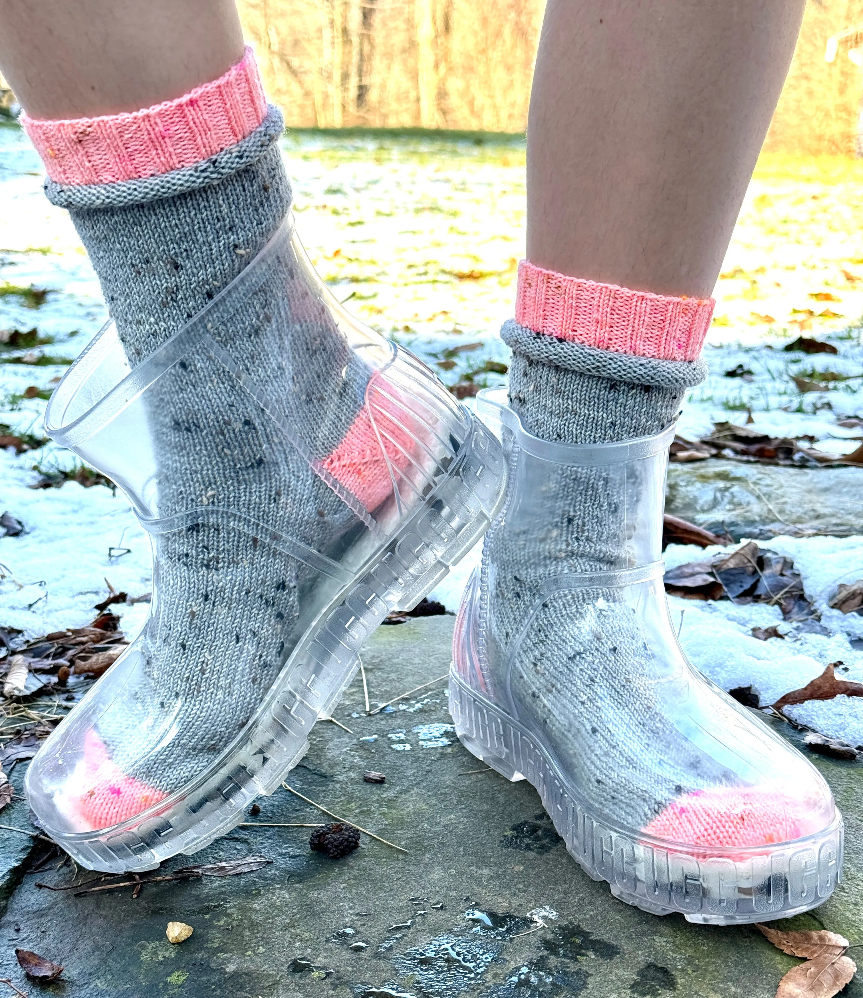 Muffin Top Socks Knitting PATTERN digital download