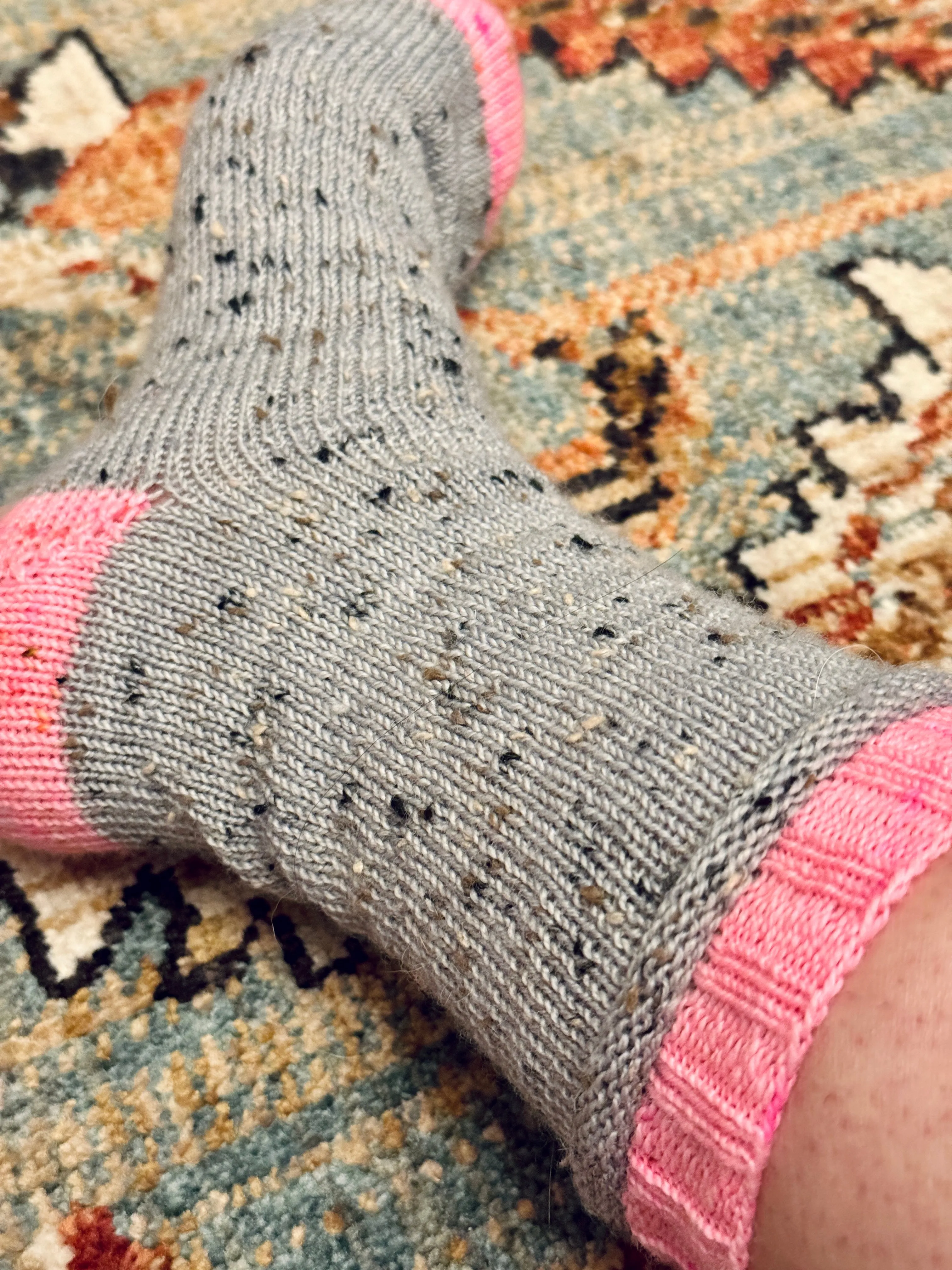 Muffin Top Socks Knitting PATTERN digital download