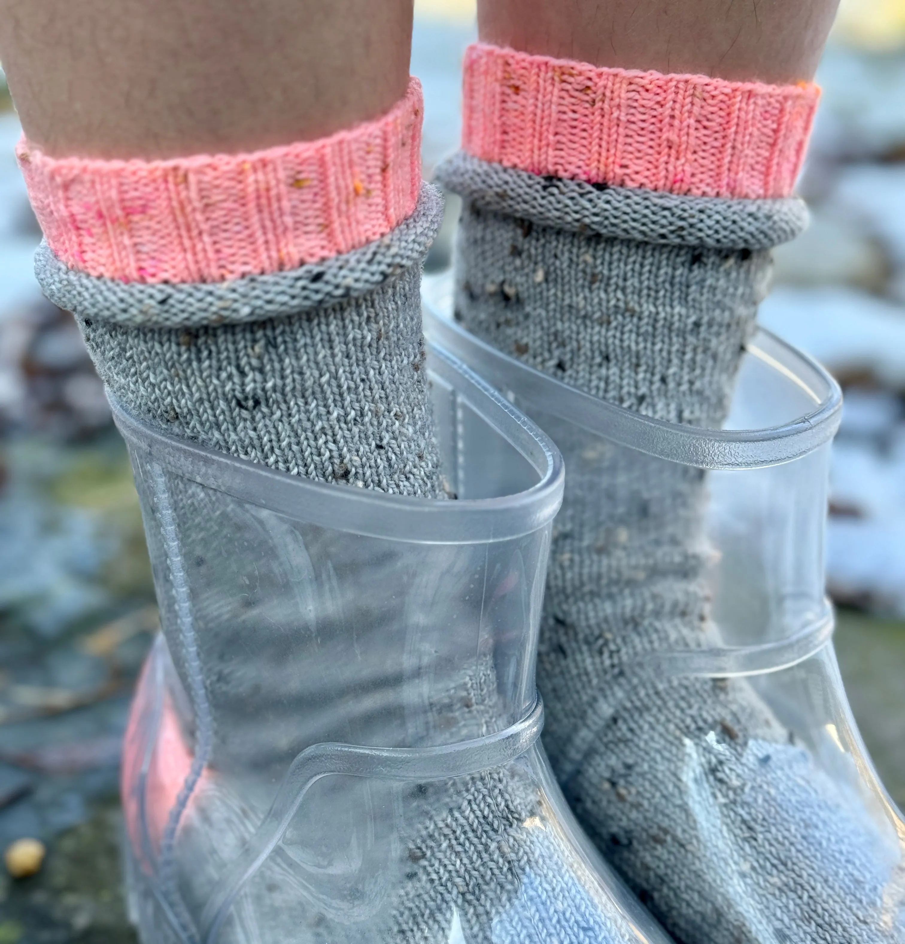 Muffin Top Socks Knitting PATTERN digital download