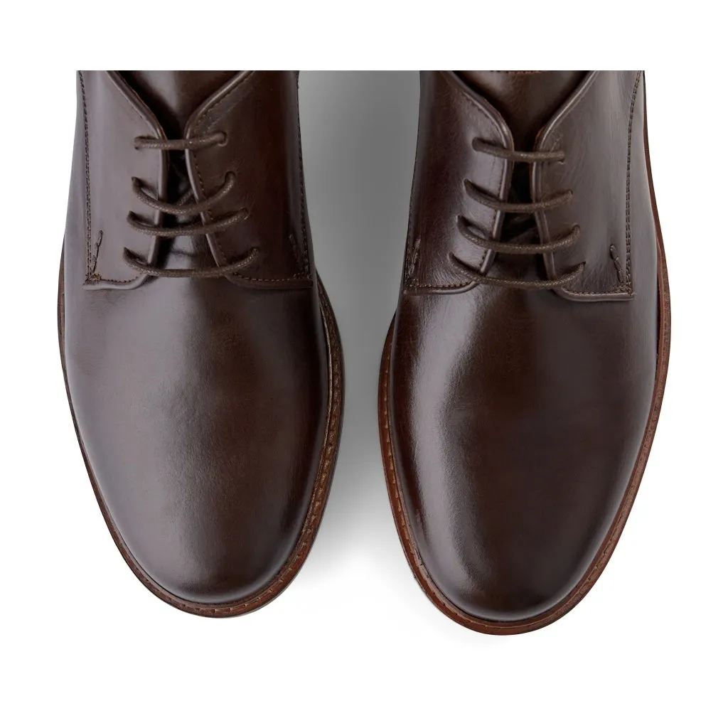 Nate shoe leather - BROWN