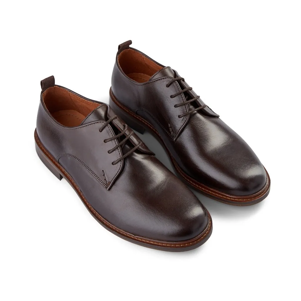 Nate shoe leather - BROWN