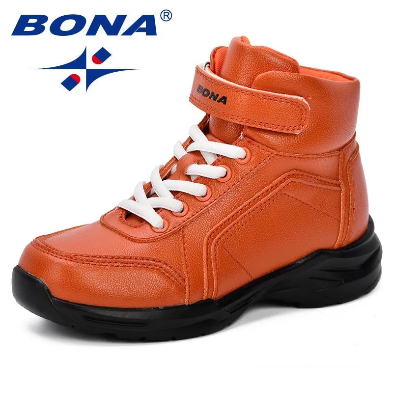 New Autumn Fashion Children Synthetic Boots Kids Boots Boys Walking Shoes