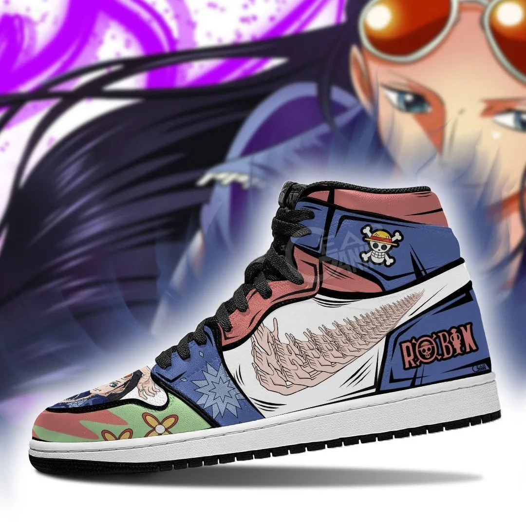 Nico Robin Sneakers Hana Hana No Mi Custom Anime OP Shoes