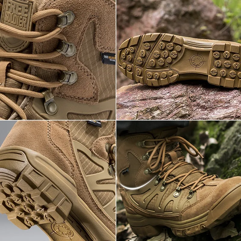 Outdoor Sports Tactical Men Boots Hiking Shoes