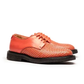 PABLO Lobster | Woven Leather Derby