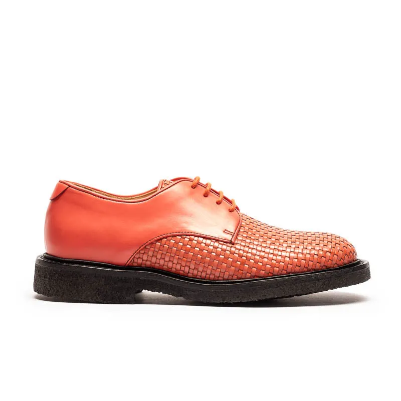 PABLO Lobster | Woven Leather Derby