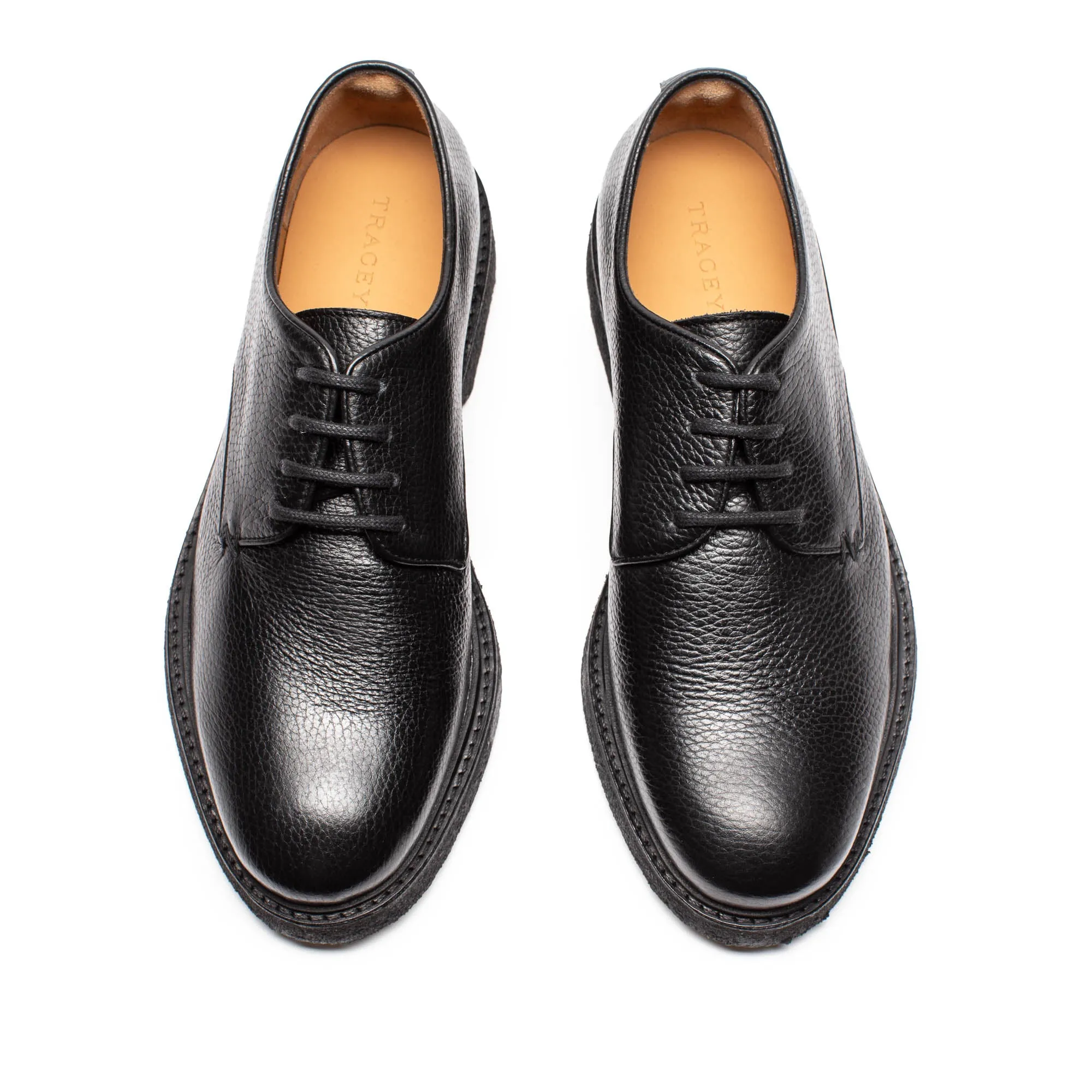 PABLO Smoke | Leather Derby