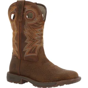 Rocky Men's Legacy 32 11" Square Toe WP Western Boot - Brown - RKW0355