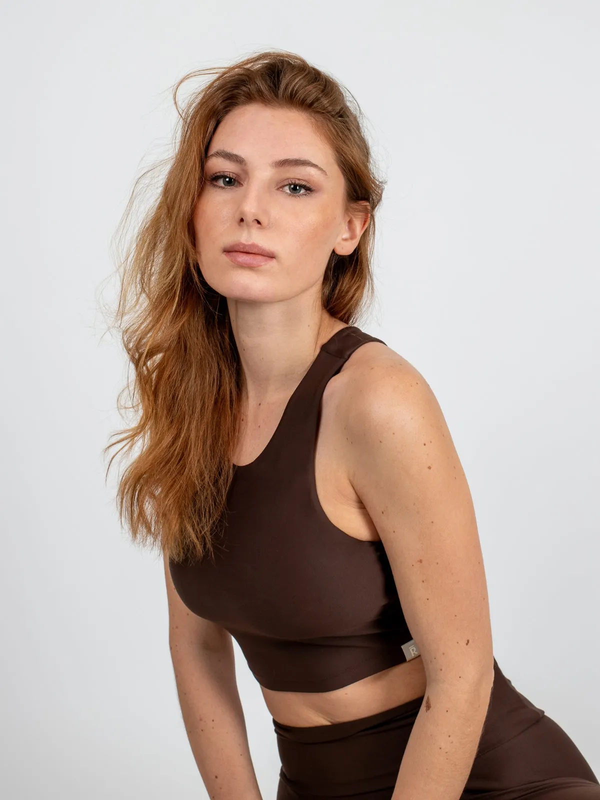 SILVIA TANK TOP - Espresso