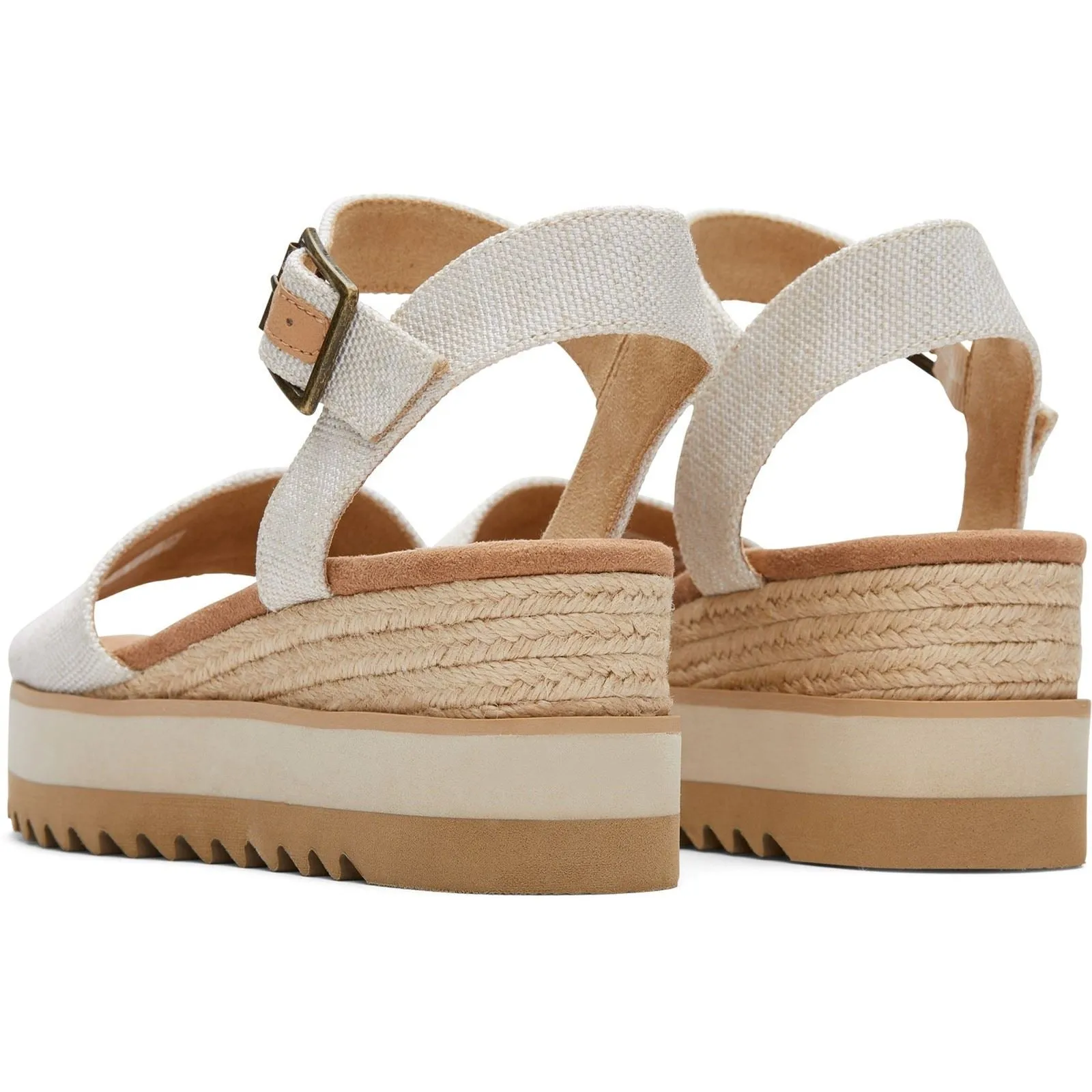 TOMS Diana Nylon Women's Natural Wedges