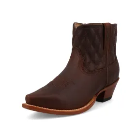 Twisted X Ladies Steppin' Out Chocolate Truffle Booties - WSOB001