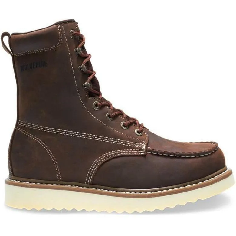 Wolverine Men's Loader 8" Wedge Work Boot - Brown - W10743